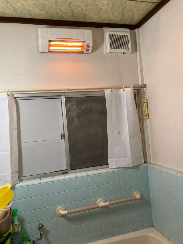 ヒートショック対策に浴室暖房設置